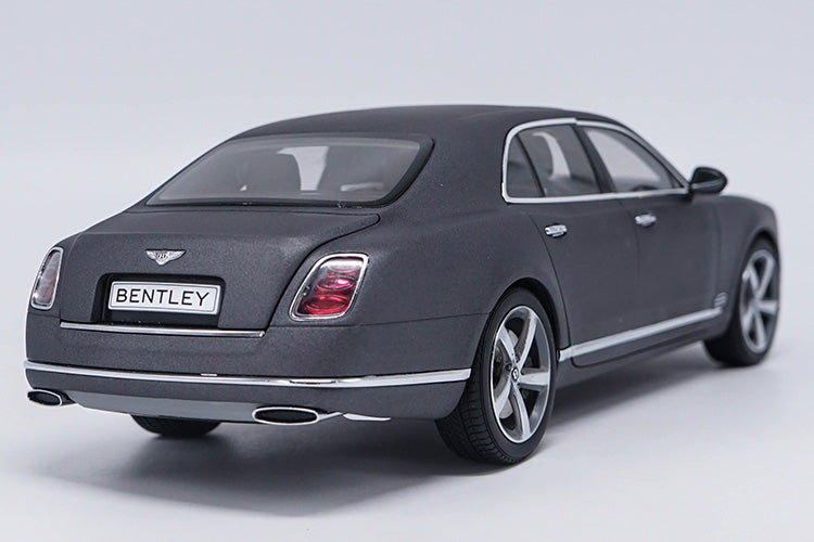 Original factory authentic 1:18 kyosho BENTLEY Mulsanne diecast collectible car model with small gift