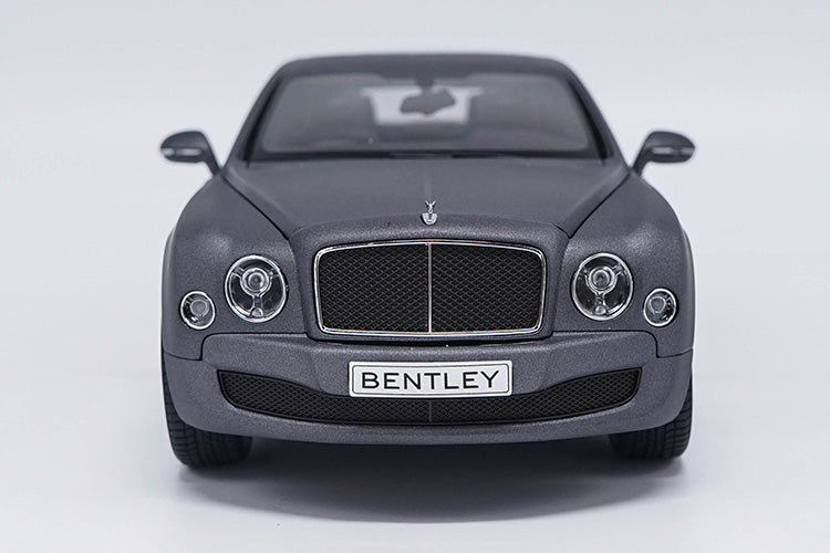 Original factory authentic 1:18 kyosho BENTLEY Mulsanne diecast collectible car model with small gift