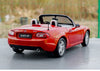 Original factory diecast 1/18 Mazda MX-5 MX 5 Roadster Diecast Metal Classic toy Car Models for Birthday/christmas gifts, collection