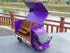 Original factory diecast 1:20 Isuzu van truck model, Multi-function office light truck models for collection, gift