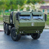 Original factory diecast 1:24 Shanqi Delong SX2220 off-road Army truck model, diecast scale 1:24 military truck model for sale