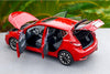 Original manufacturer 1:18 Dongfeng Nissan ,NISSAN TITDA 2016 diecast car model with small gift