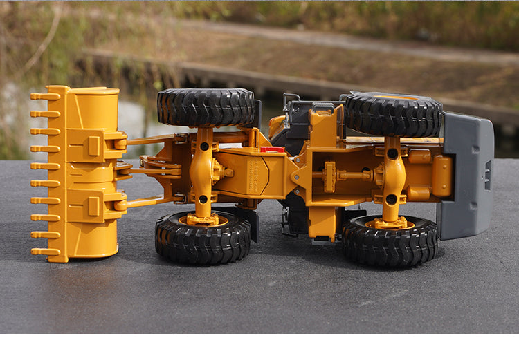 Original factory 1:35 Diecast Longgong LG856B Wheel loader alloy engineering machinery modelS for toy gift