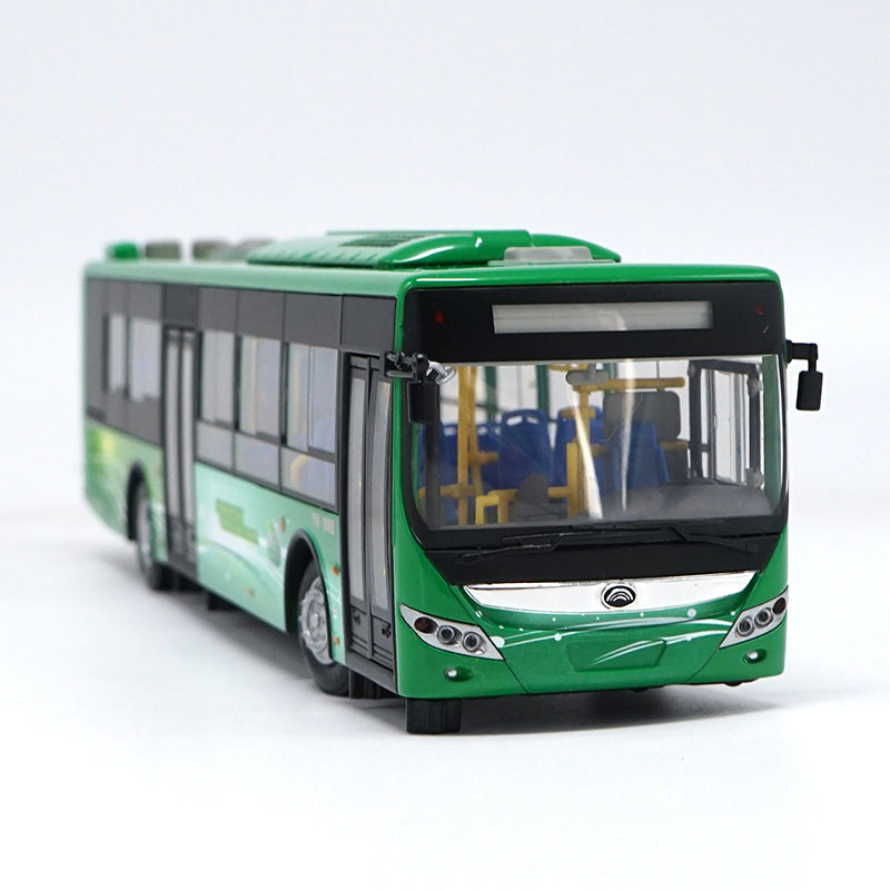 Original Collectible Alloy Model Gift  1:42 Original Yutong ZK6125CHEVPG21 Hybrid City Transit Bus Vehicle DieCast Toy Model for christmas gift,Collection,Decoration