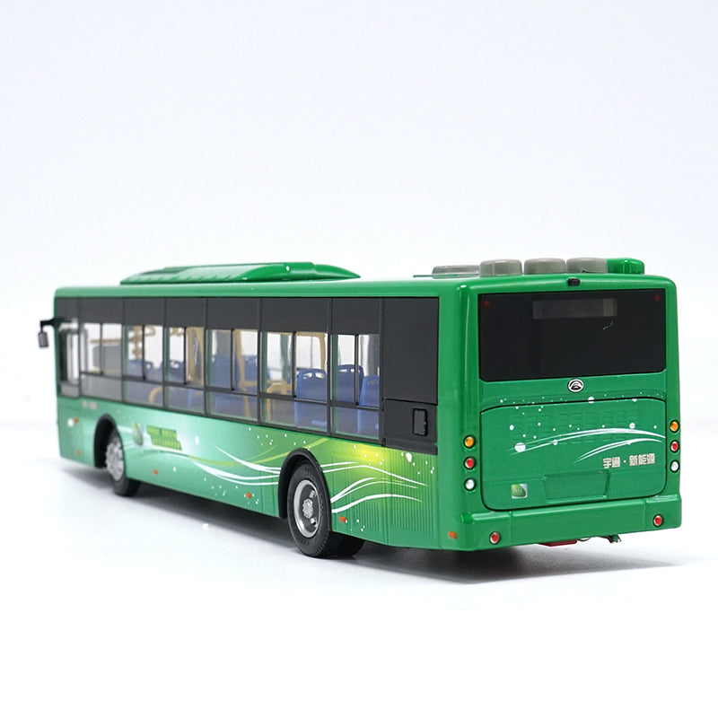 Original Collectible Alloy Model Gift  1:42 Original Yutong ZK6125CHEVPG21 Hybrid City Transit Bus Vehicle DieCast Toy Model for christmas gift,Collection,Decoration