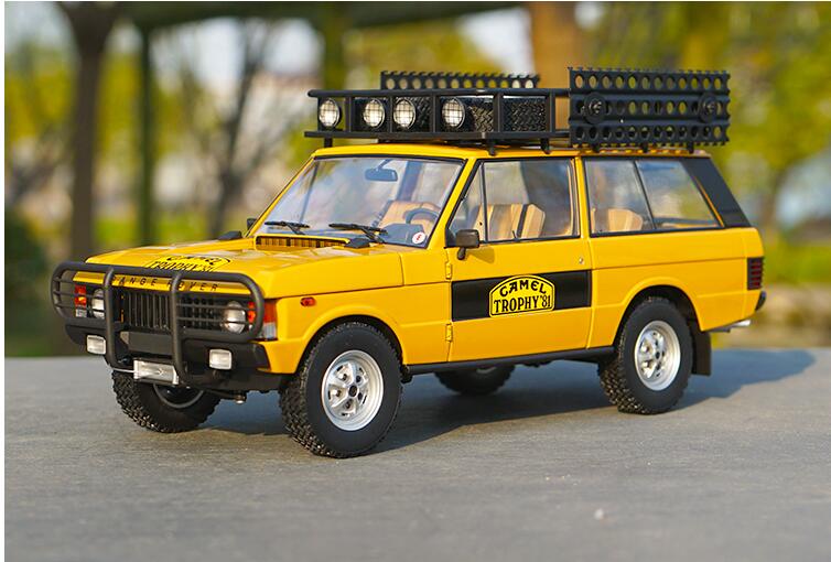 Almost Real 1/18 Land Rover Defender 90 110 CAMEL TROPHY Edition diecast car model with small gift