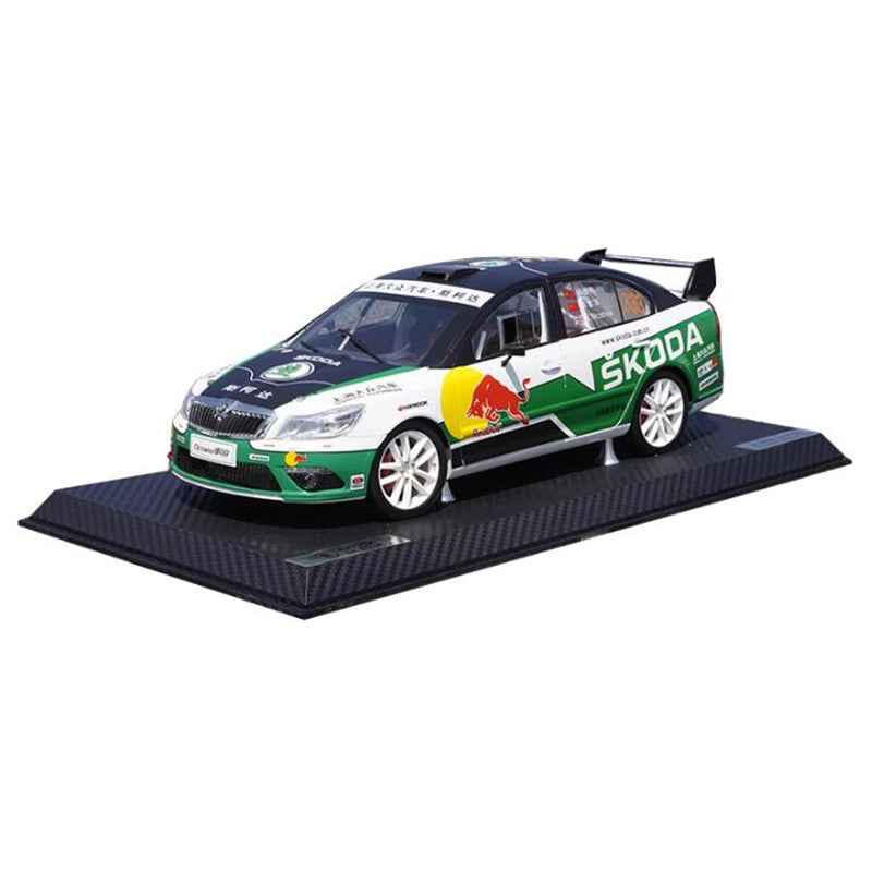 1:12 VW Team 333 Skoda Octavia CRC Rally Championship Commemorative diecast car model for gift