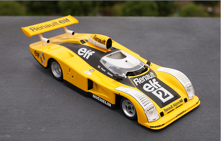 Original 1:18 Norev Renault Alpine A442B 1978 alloy metal classic car model for collection, gift