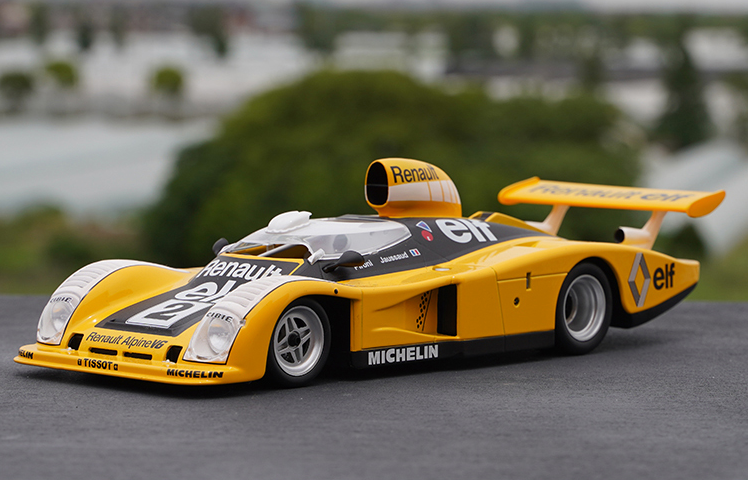 Original 1:18 Norev Renault Alpine A442B 1978 alloy metal classic car model for collection, gift