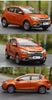 Original factory 1:18 JAC 2nd generation Ruifeng S2 Diecast  SUV car model for gift, toys