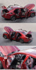 Original factory 1:18 SAIC Cadillac CT4 red diecast car model for gift, toys