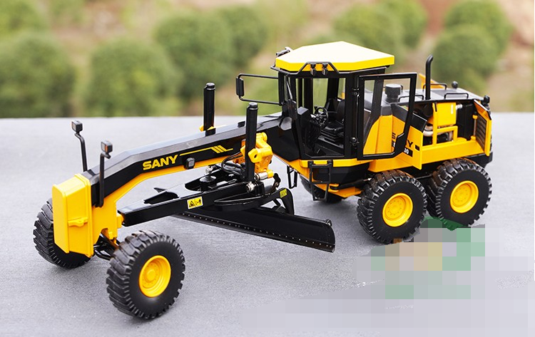 Original 1:35 SANY SMG200 diecast grader alloy engineering model for gift, collection