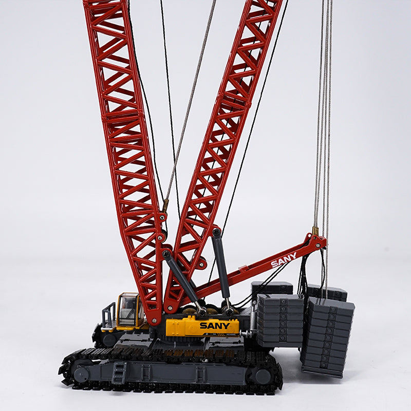 High classic 1:120 SANY SCC4000 Crawler Crane Tower Construction model, Diecast tower crane Models