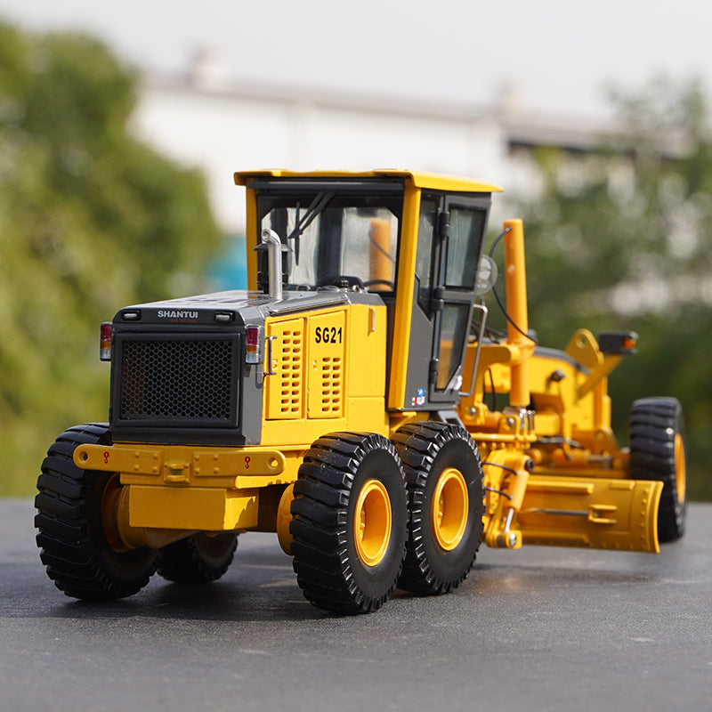 Original factory Shantui 1:35 SG21-3 diecast Grader model scale michanical engineering ally model