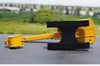 Original factory 1:35 SHANTUI SE215 Diecast excavator alloy engineering car simulation bulldozer model for gift, toys