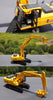 Original factory 1:35 SHANTUI SE215 Diecast excavator alloy engineering car simulation bulldozer model for gift, toys