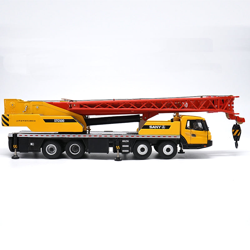 Original Authorized Authentic 1:43 SANY STC500 Truck Crane classic toy model for Christmas,collection