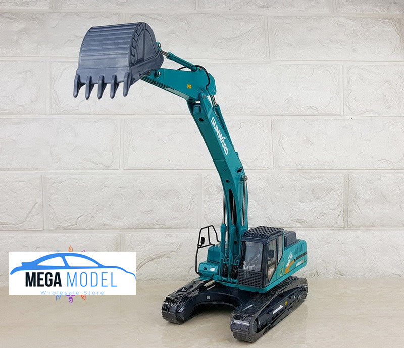 Original factory authentic SUNWARD 1:35 Diecast SWE385ES big excavator model for gift, collection