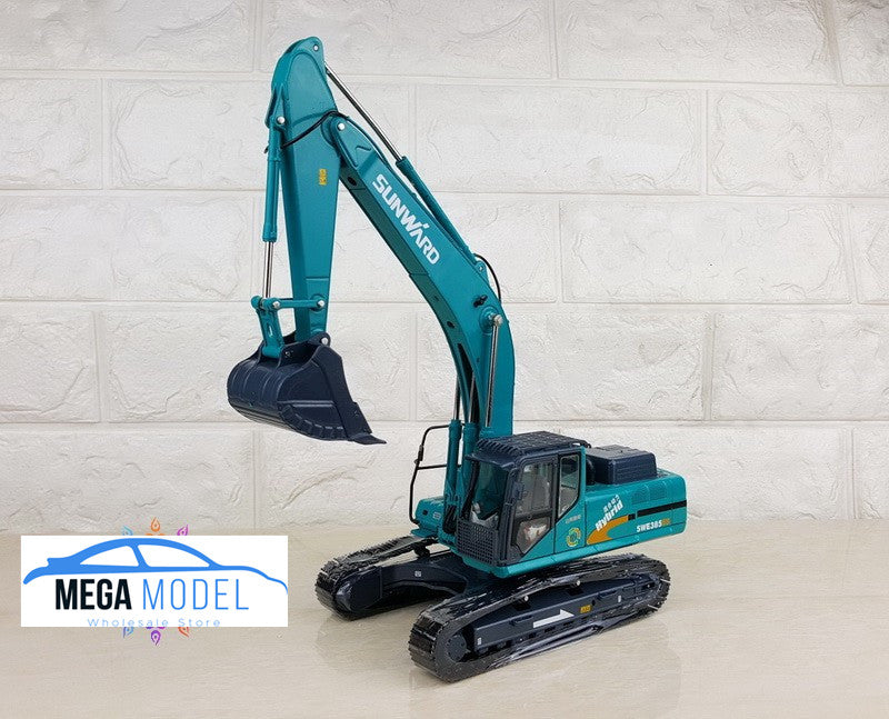 Original factory authentic SUNWARD 1:35 Diecast SWE385ES big excavator model for gift, collection