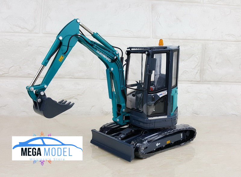 Original factory authentic SUNWARD 1:20 Diecast SWE25U excavator model for gift, collection