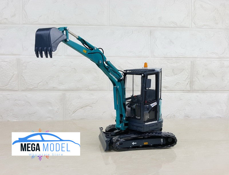 Original factory authentic SUNWARD 1:20 Diecast SWE25U excavator model for gift, collection