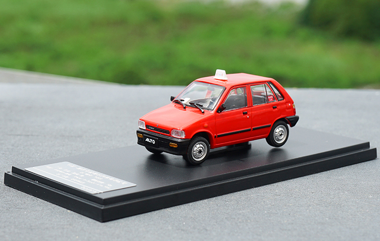 Original factory 1:43 Changan SUZUKI ALTO classic diecast taxi model simulation alloy car model