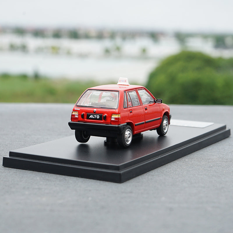 Original factory 1:43 Changan SUZUKI ALTO classic diecast taxi model simulation alloy car model