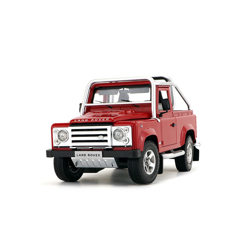 Original Authorized Authentic 1:18 Alloy toyLand Rover Defender 90 SVX Pickup Truck Diecast Car Suv toy Model for Christmas gift