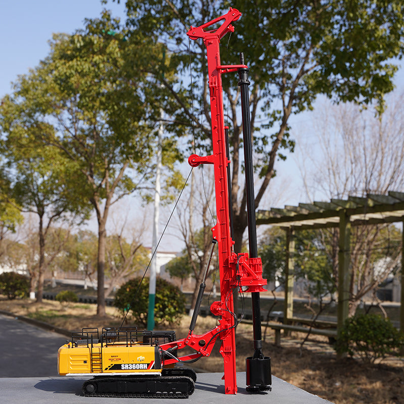 Rig Scale Machine Large scale 1:35 Sany Sr360rh HUGE Rotary Drilling Rig Diecast Toy Mod ...