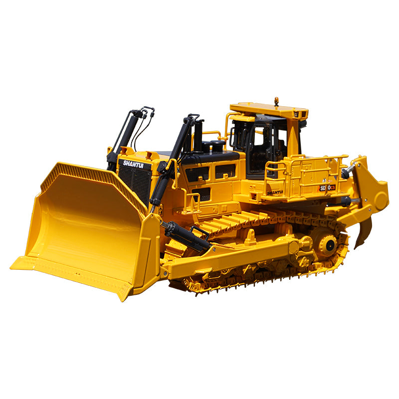 Original factory 1:43 Shantui SD90-C5 diecast bulldozer model large mechanical engineering alloy car model for gift, toy