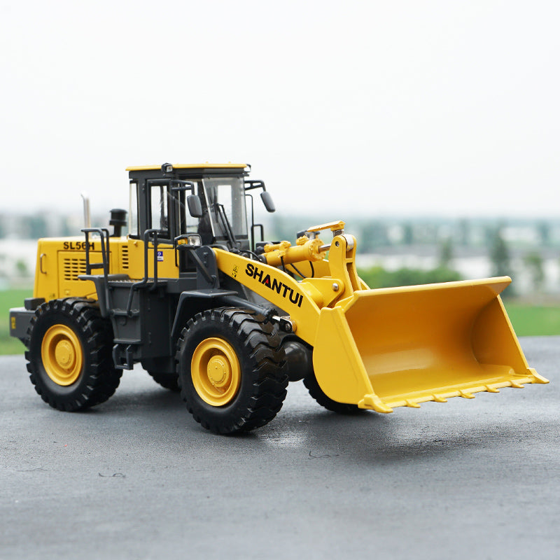 Original factory 1:35 Shantui SL56H diecast loader model alloy engineering mchainery scale model for gift