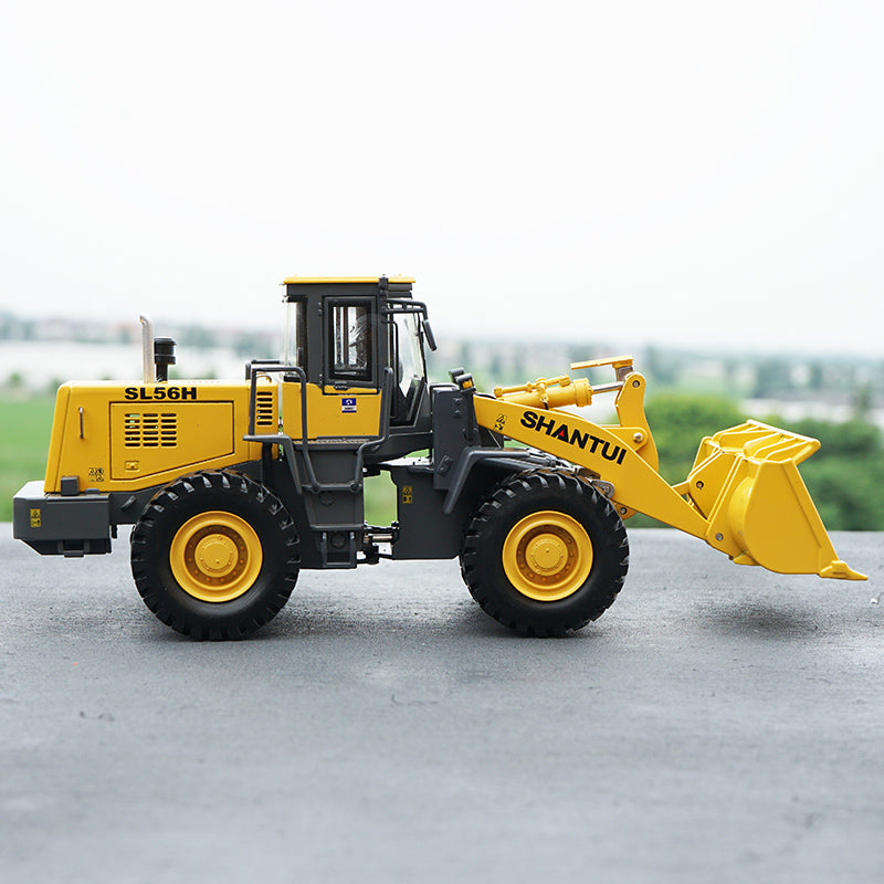 Original factory 1:35 Shantui SL56H diecast loader model alloy engineering mchainery scale model for gift