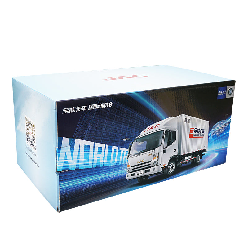 Original factory 1:18 JAC Shuai ling World truck diecast scale light truck model for gift