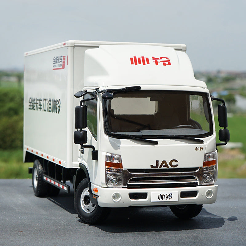 Original factory 1:18 JAC Shuai ling World truck diecast scale light truck model for gift