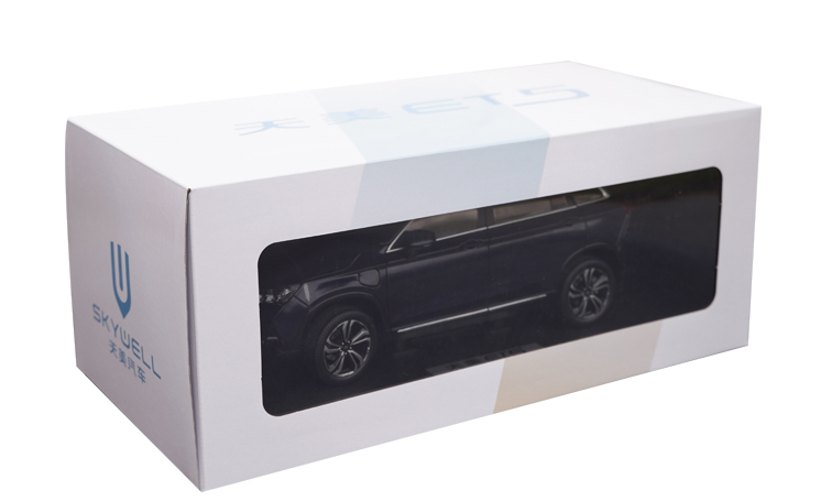 Original factory 1:18 Skywell Auto Tianmei ET5 EV diecast car model for gift, collection,promotion