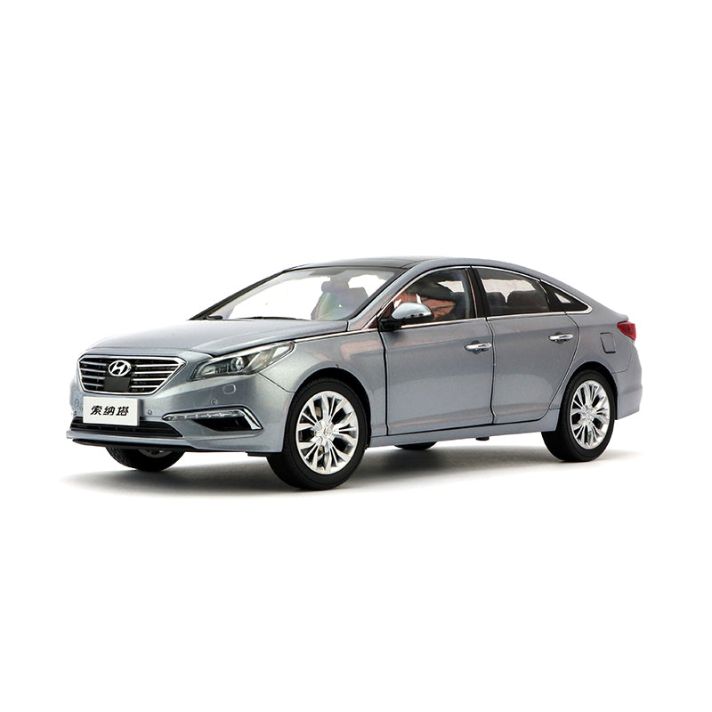Original factory authentic Hyundai 1:18 alloy toy vehicle metal Sonata 9 diecast car model with small gift
