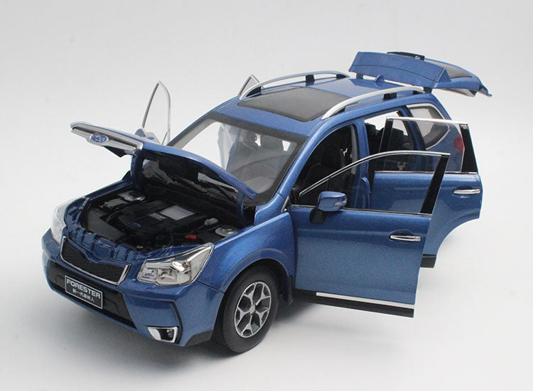 RARE ORINGINAL DIECAST Subaru Forester Suv Model In Scale 1 18 Blue Classic Models Wholesale Store