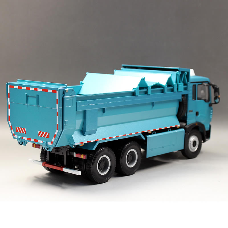 Original Authorized Authentic 1:24 Sino Truck Howo T5g Self Dump Truck Diecast toy dumper truck Model for Christmas gift