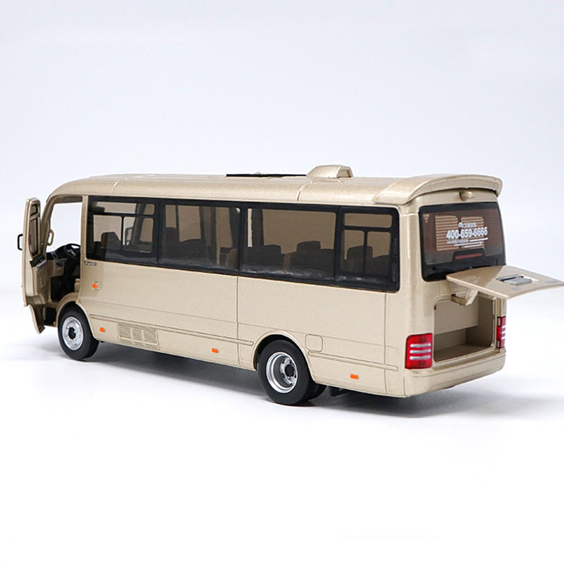 1:32 Scale Diecast Bus Coach Models,yutong Luxury Bus t7 with small gift