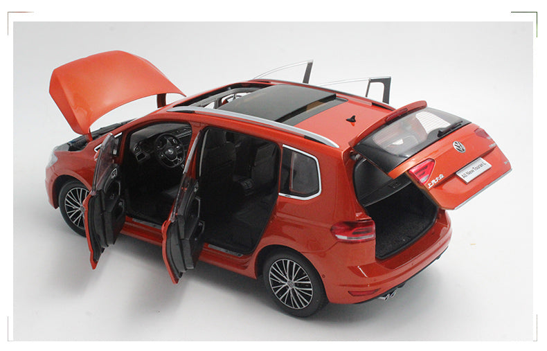 1:18 Scale Volkswagen Tiguan L Turan Diecast Model Car with various color