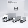 HINO RANGER PROFIA Diecast Metal Car Truck Trailer Container Model 3 units set