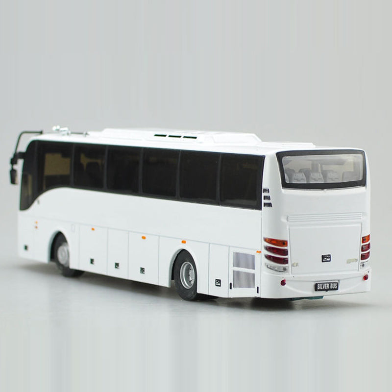 1:42/1:43 Volvo 9300 silver diecast bus models