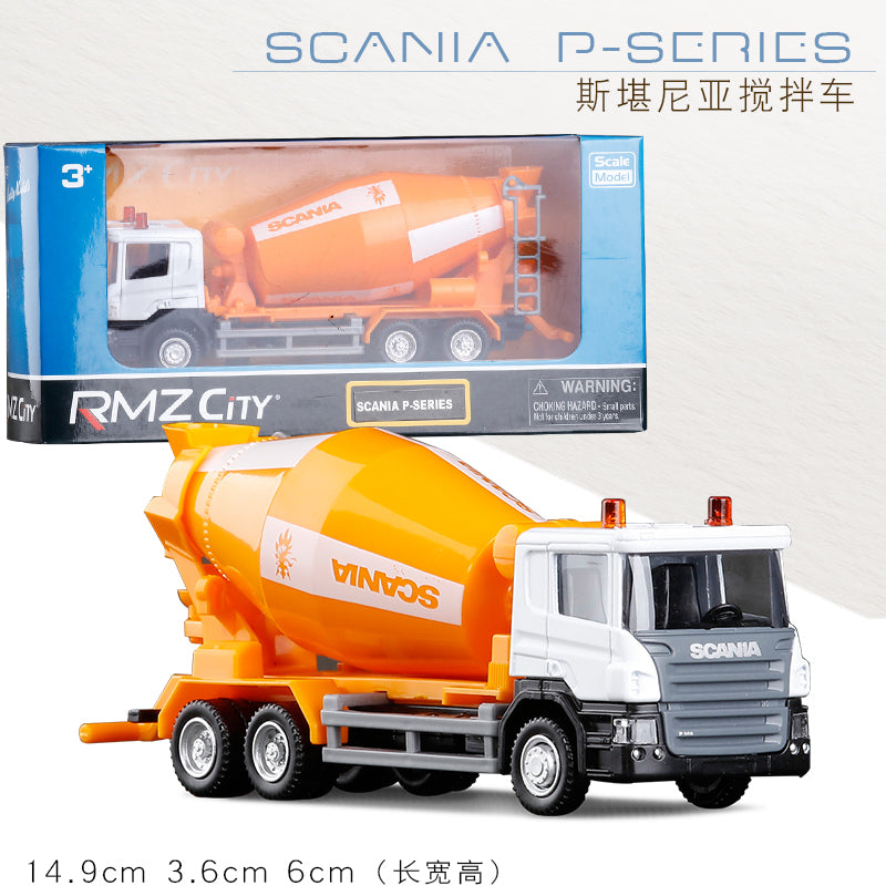 1:64 Scania construction machinery kids toy models for sale, small kids toy model
