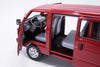 1/18 Die cast Tianjin DAFA HUALI TJ110 ( DAIHATSU ) van Taxi wagon model Red version