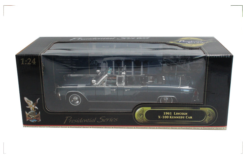 1961 Lincoln X100 Kennedy Limo Road Signature1/24 Diecast