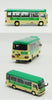 Original factory 1:76 TOYOTA COASTER Mini HK Diecast BUS Model alloy Hongkong mini bus miniature for gift