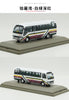 Original factory 1:76 TOYOTA COASTER Mini HK Diecast BUS Model alloy Hongkong mini bus miniature for gift