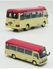 Original factory 1:76 TOYOTA COASTER Mini HK Diecast BUS Model alloy Hongkong mini bus miniature for gift