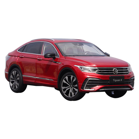 Original Authentic collectible 1:18 SAIC Volkswagen Tiguan X metal model hatchback coupe SUV Tiguan X alloy car model for collection