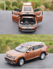Original factory Red/Brown/Black 1:18 Saic VW brand new Tuan X Teramont 2021 diecast car model for gift, collection